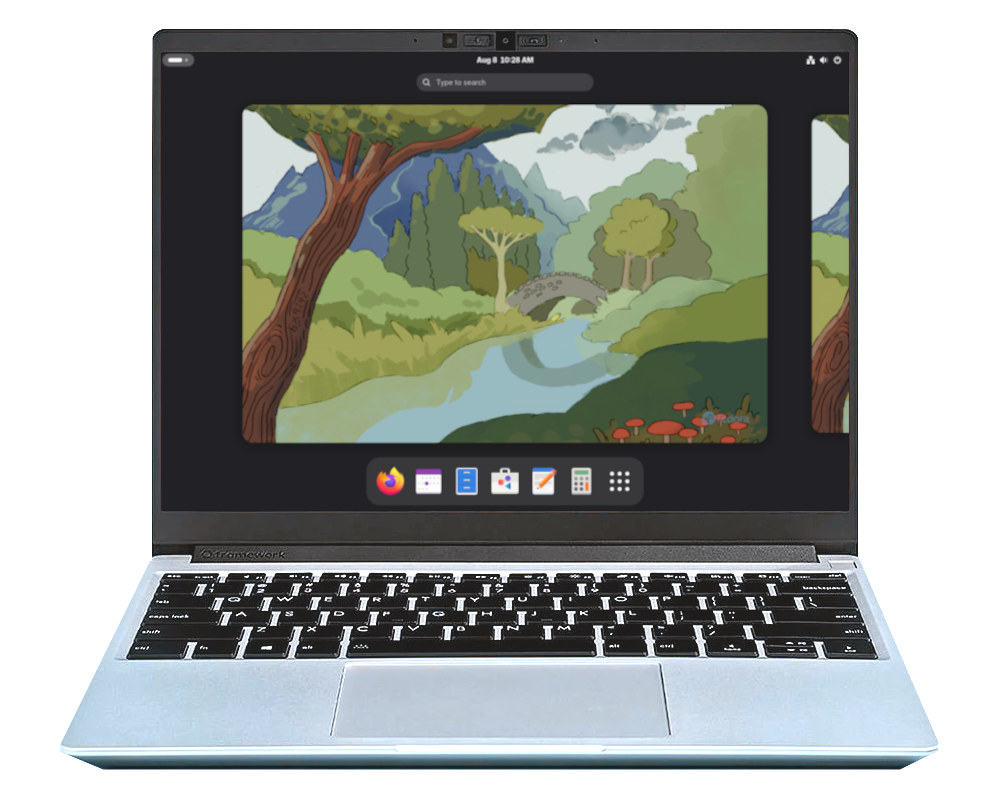 Screenshot of Fedora Silverblue